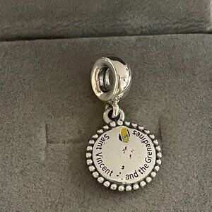 Pandora Sainr Vincent and the Grenadines Flag Map Exclusive Travel Bead